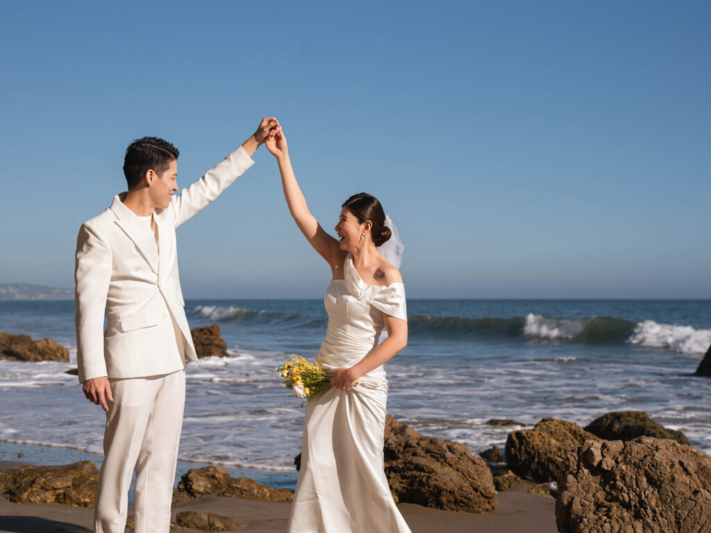 Malibu Couple Portrait Session before their Elopement