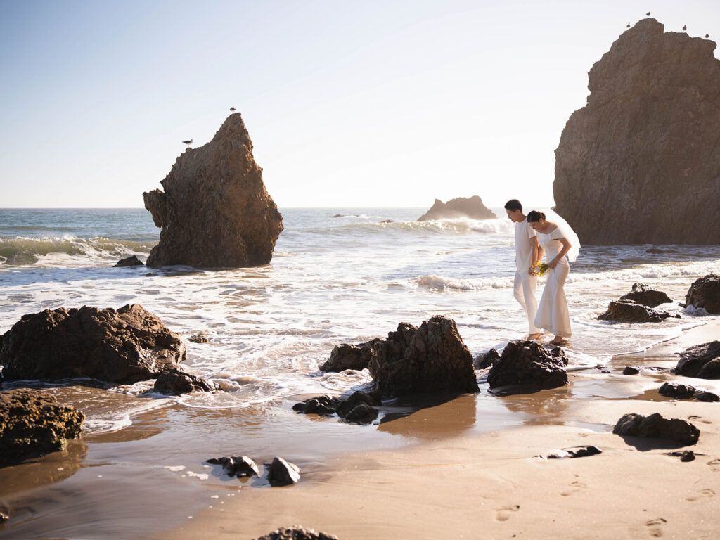 Malibu Couple Portrait Session before their Elopement