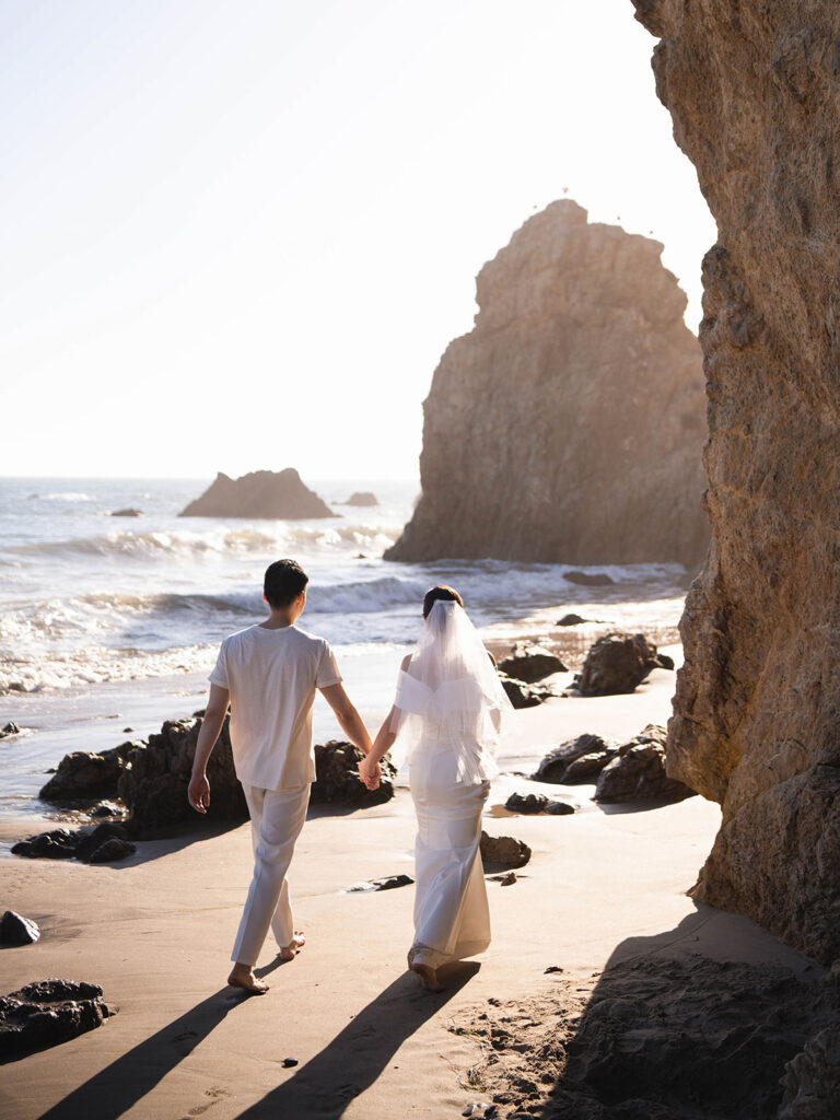 Malibu Couple Portrait Session before their Elopement