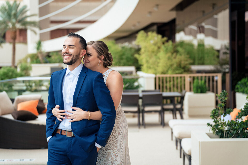 Wedding Timeline Without a Planner: Red Rock Resort Las Vegas First Look