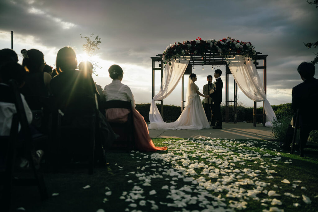 Wedding Timeline Without a Planner: Boulder Ridge Golf Club San Jose Ceremony