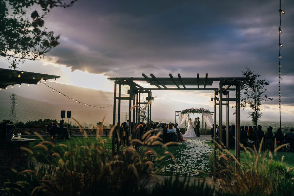 Wedding Timeline Without a Planner: Boulder Ridge Golf Club San Jose Ceremony