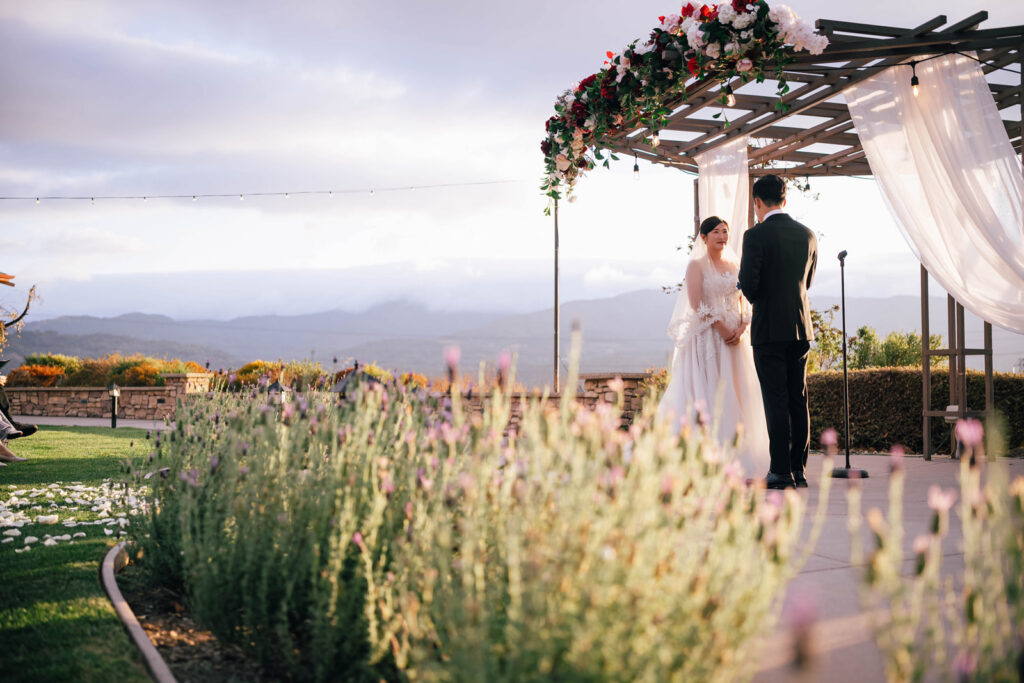 Wedding Timeline Without a Planner: Boulder Ridge Golf Club San Jose Ceremony