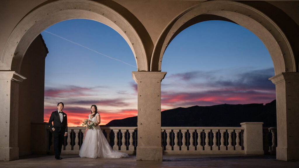 Couple just after the ceremony